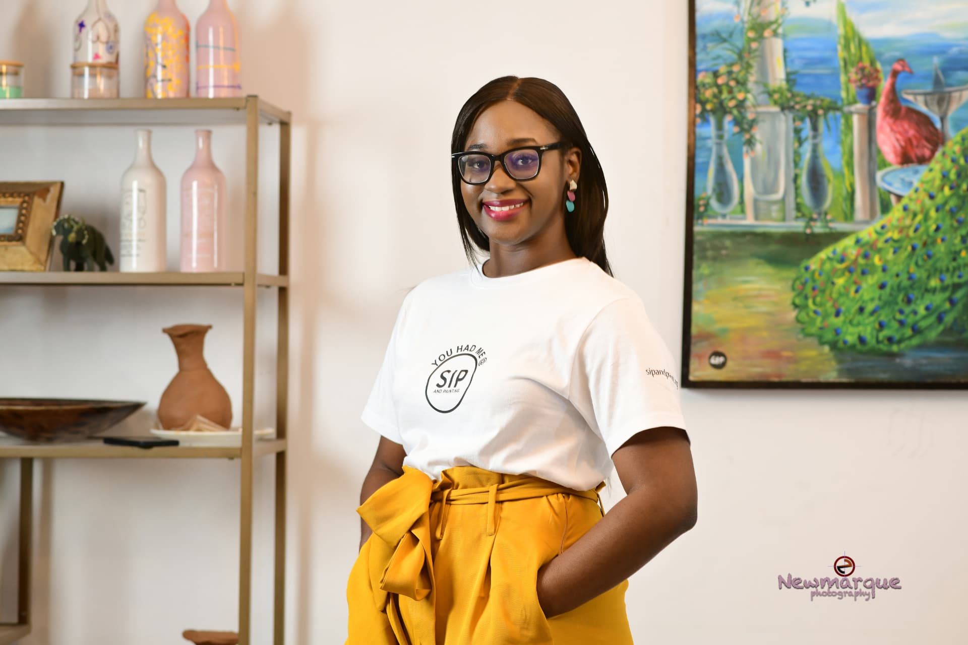 Daniba Dan-Princewill, founder of Silent Book Club Lekki